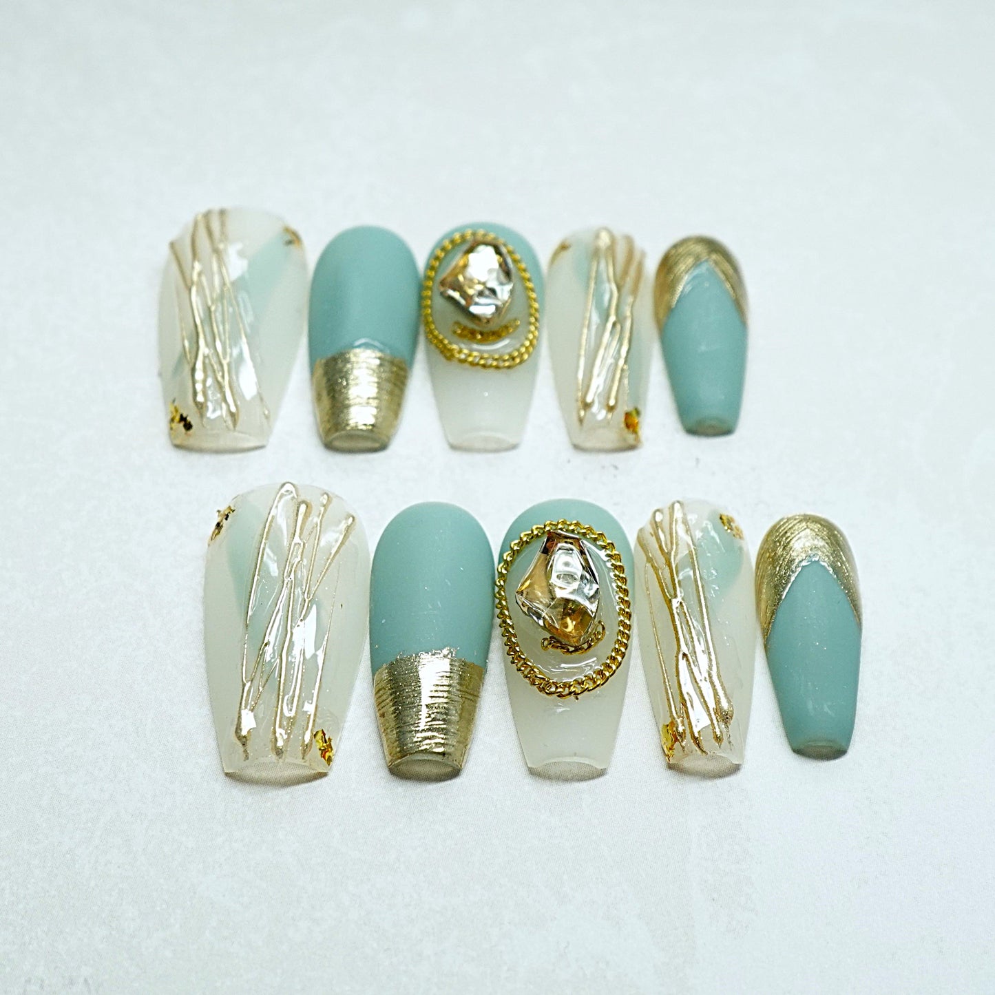 Emerald Gold Elegance