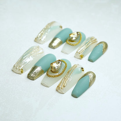 Emerald Gold Elegance