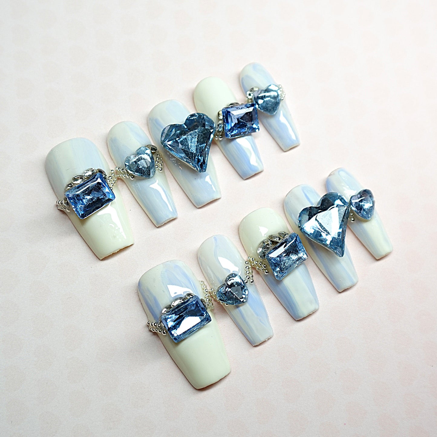 Blue Crystal Elegance