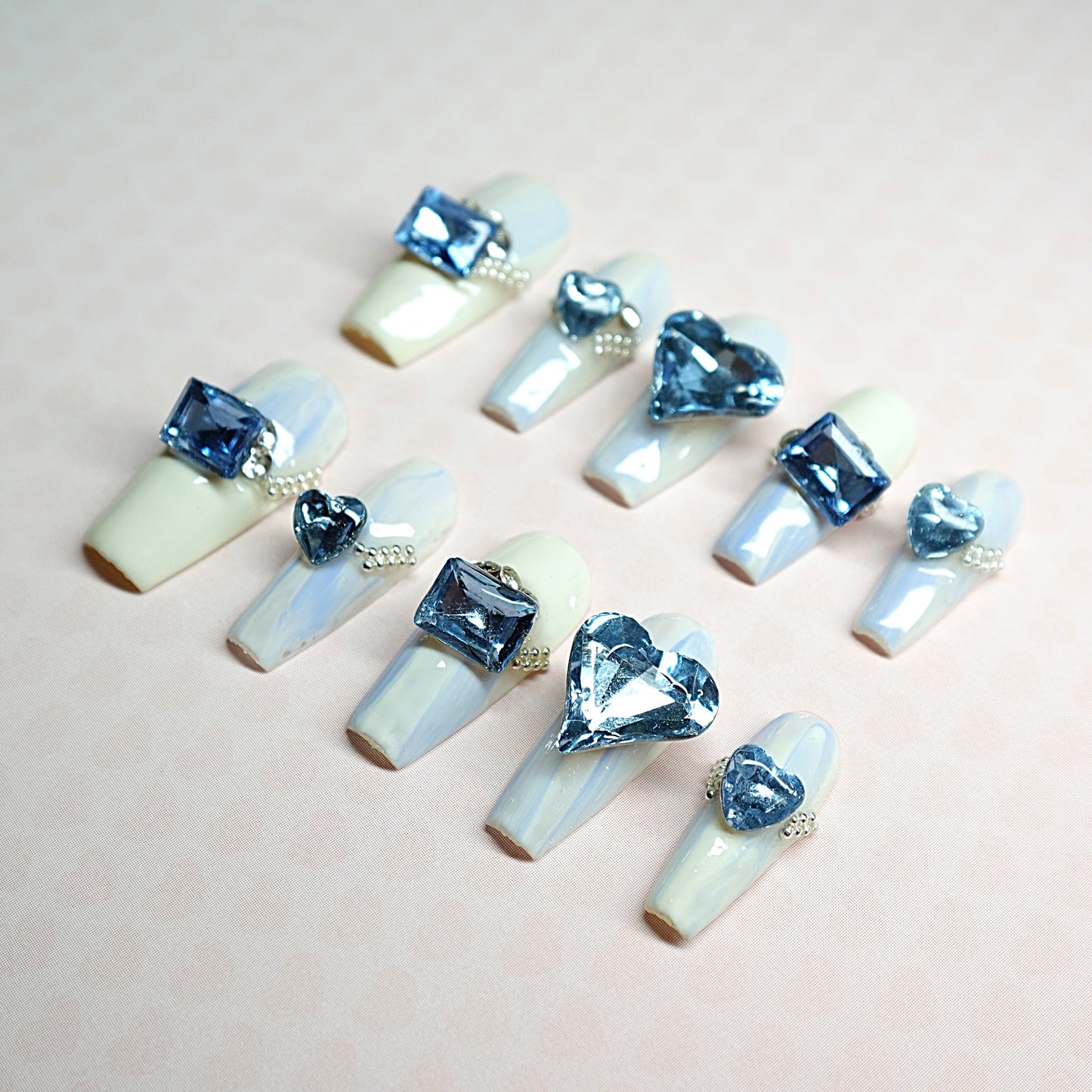 Blue Crystal Elegance
