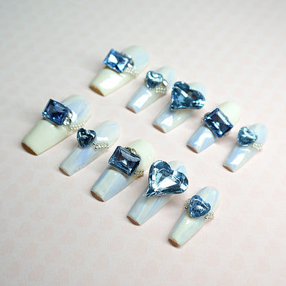 Blue Crystal Elegance
